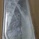 LVSOMT LED Mirror Jewelry Cabinet, Wall/Door Mount Jewelry Mirror Organizer, Rounded Full Length Mirror with Storage, Lockable Jewelry Armoire, 16" Wide, Foldable Shelf, Interior Mirror, White