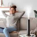 Waterless Scent Diffuser Kit Include 5x20ml Essential Oils, Essential Oil Diffuser for Home, Hotel & Office, APP&Remote Control, Quiet Operation, Pets and Kids Friendly, Max Coverage 1500 Sq Ft
