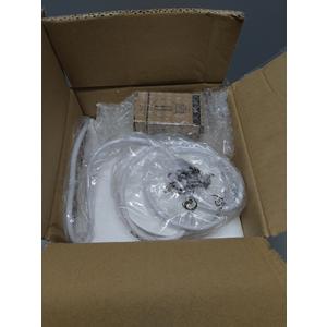 JAZAVA 8 Inch Modern Farmhouse Pendant for Kitchen Island, Adjustable Height Hanging Fixture with Hammered Glass, Brushed Nickel, Dining Room Entryway  PL101HBNL