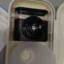 Eye Steamer for Dry Eyes Relief,Portable Electric Heated Steam Therapy Wand Machine with Moist Heat for Natural Tears Restore,Dry Eye Mist Sprayer with Warm Compress and 3 Level-Heat (Black)