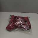 houstil Women's V Neck Halter Fishtail Bandage Bodycon Dress Party (Medium, Wine)