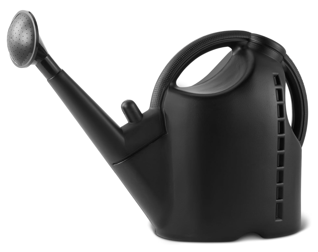 Watering Can, Black, 9.99 L Capacity