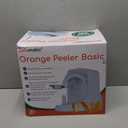 Pelamatic Electric Fruit Peeler | Automatic Orange, Apple, Potato Peeler | Durable Stainless Steel | Versatile & Easy-to-Use | Black | 9.5x7x10.5 inches | Plastic & Stainless Steel | Kitchen Appliance