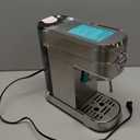 CASABREWS CM5418 Espresso Machine 20 Bar, Compact Espresso Maker with Steam Milk Frother, Stainless Steel Coffee Machine with 34oz Removable Water Tank for Cappuccino, Gift for Women or Men, Silver