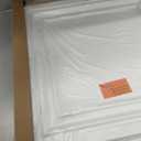 Art3d PVC Ceiling Tiles, 2'x2' Plastic Sheet in White (12-Pack), 24"x24"