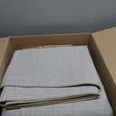 GarveeHome Easy Jute Rug 8x10 Washable Rugs for Living Room Farmhouse Solid Border Outdoor Rug for Patio Non-Slip No Shed Jute Rugs Solid Hand-Woven Carpet for Dining Room Backyard, Natural