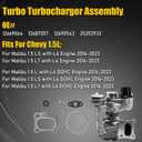 12687057 Turbocharger Assembly Fit for Chevy Malibu LT L LS 2016-2023, Fit Turbo for 1.5L EcoTec Engine Turbo charger with Gaskets (Replace 12669064 12690543 25203932)
