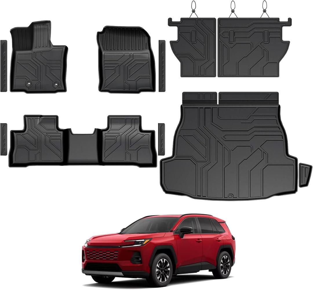 Floor Mats for 2026 2027 Toyota RAV4 Hybrid Accessories