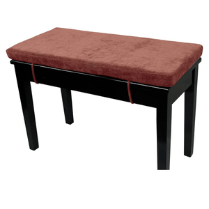 Loveboat Piano Bench Cushion, Washable Bench Pad for Shoe Storage, Window, Piano, Dining 30"x14"x2" Brick Red