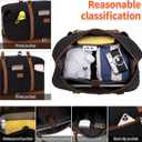 Weekender Bag, Large Travel Duffel Bag for Women, Carry on Overnight Bag with Shoe Compartment and Toiletry Bags