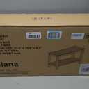 Upolana Teak Shower Bench, 32" Solid Wood Shower Stool for Inside Shower to Sit On, Wooden Bathroom Shower Seat Waterproof, 32 x 14 x 20 inches
