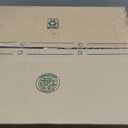 Joyreap 7 Piece Bed in a Bag King, Green Leaves Printed on White Botanical Design, Microfiber Comforter Set for All Season (1 Comforter, 2 Pillow Shams, 1 Flat Sheet, 1 Fitted Sheet, 2 Pillowcases)