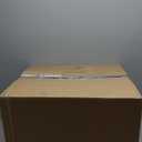 Amazon Basics Large Cat Litter Box with High Sides, Top Entry, Includes Scoop, 20.5 x 14.75 x 14.38 inches, Grey