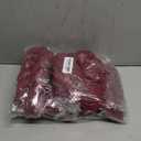 6 Pieces Burgundy 10FT Cheesecloth Table Runner Boho Gauze Fabric Table Runner Rustic Sheer Runner for Wedding Birthday Baby Shower Party Boho Table DecorationBurgundy (35" x 120"-6 Pack)