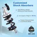 BlessReach Economy Knee Scooter, Steerable Knee Walker, Foldable Knee Scooters for Foot Injuries Adult Best Crutches AlternativeKnee Scooter for Adults.(Blacks)