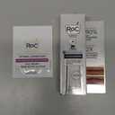 RoC Derm Correxion Lip Volumizer - Lip Plumper Peptide Treatment with Hyaluronic Acid & Vitamin E + Line Smoothing Eye Cream Packette