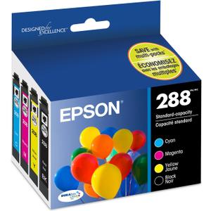 EPSON 288 DURABrite Ultra Ink Standard Capacity Black & Color Cartridge Combo Pack (T288120BCS) Works with Expression XP330, 430, 434, 340, 440, 446