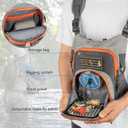 QulayQualy Fly Fishing Pack - Chest Pack with Work Station Lightweight Tackle Fishing Bag with Quick-Release