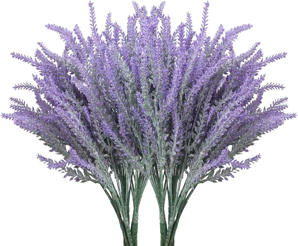 Artificial Lavender Flowers 10Pcs