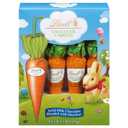 Lindt Chocolate Carrots, Solid Milk Chocolate Easter Candy Blended with Hazelnut, 1.9 Oz Box