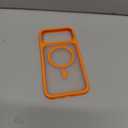 TORRAS Stronger Magnetic & Shockproof for iPhone 17 Pro Max Case, Fit for MagSafe, Military Grade Drop Protection, Camera Control, DIY Button, Slim for iPhone 17 Pro Max Case Translucent Orange