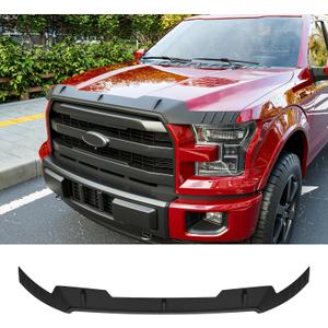 powoq Hood Deflector Compatible with 2015-2020 Ford F150 Hood Protector Shield TPE Deflector Replacement for 2015-2020 Ford F-150 Accessories
