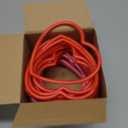 Soulchen 24 Valentine's Heart Shaped Ring Toss Games for Party Activities Red and Pink Plastic Toss Ring for Indoor Outdoor Speed and Agility Practice Games Valentine's Party Supply, Size 1.57"