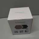 10Pcs Self Adhesive Felt Board Tiles Hexagon Bulletin Board for Walls, Felt Cork Pin Board for Pictures Photos Memos with Push Pins (Color D)