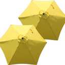 Goodgoods 9ft Patio Umbrella (Yellow)