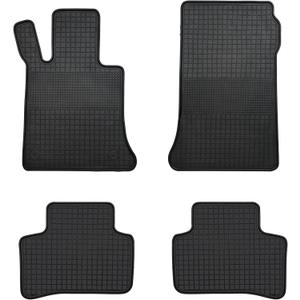 Car Floor Mats Custom Fit for Mercedes Benz GLK 350 2010-2015 Black Rubber All Weather Protection Auto Floor Liners Heavy Duty Odorless