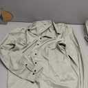 JEMITOP Men's Stretch Wrinkle Free Dress Shirt Formal Prom Wedding Long Sleeve Button Down Shirts (XX-Large, Mint Green)