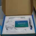 Smart Door Lock with Knob, Keyless Entry Door Locks with Handle, Fingerprint Door Knob for Bedroom/Front Door/Apartment,Generate Passcode Remotely Silver