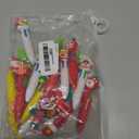 24 Pcs Christmas Fun Pen Bulk Mini Multicolor 4 in 1 Ballpoint for office Writing Supplies Goodie Bag Stuffers