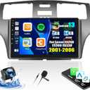CAMECHO 2+64G Android 13 Car Stereo for Lexus ES250 ES300 ES330 2001-2006, Wireless CarPlay Radio & Android Auto Car Radio, 9" Touch Screen in-Dash GPS with Bluetooth WiFi RDS SWC Mirror Link