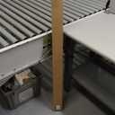 Joydeco Cordless Zebra Blinds for Windows, Privacy Light Filtering Dual Layer White Sheer Roller Shades for Home Office Bedroom, 45" W75" H