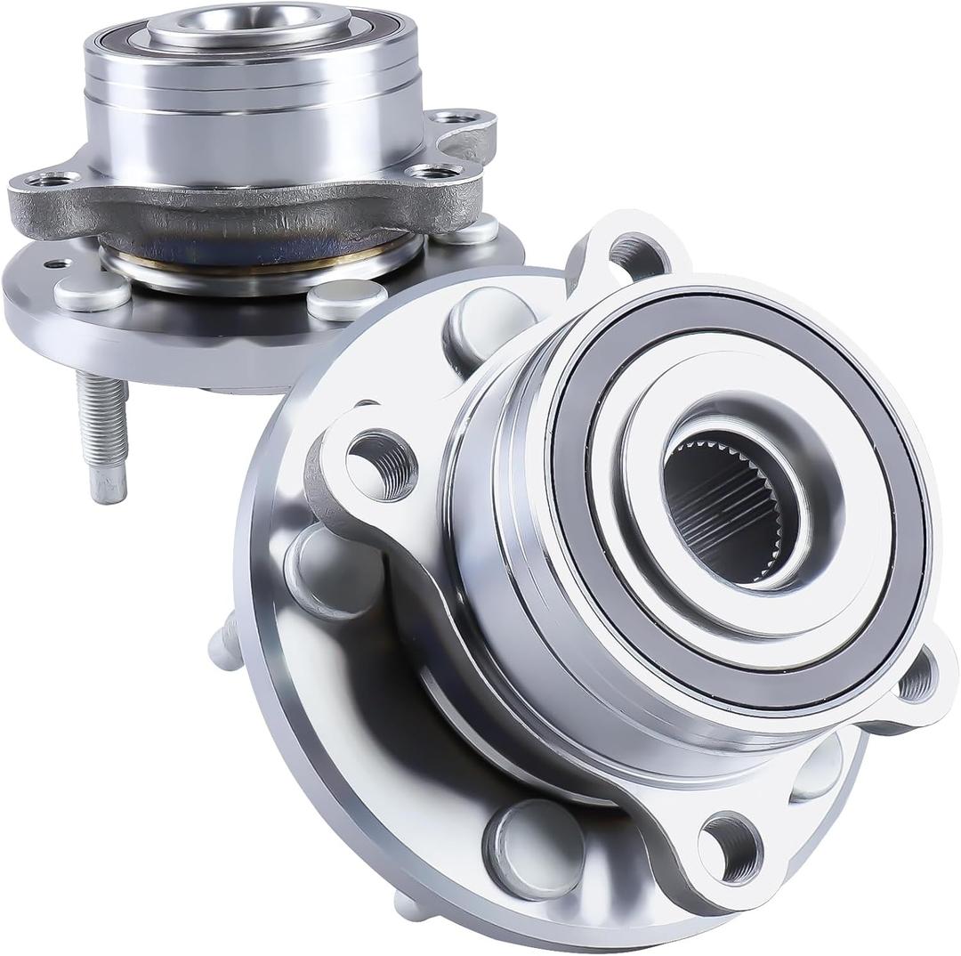2PCS 512460 Wheel Hub Bearing Assembly 5-Lug w/ABS Compatible with Ford Explorer 2011-2018, Police Interceptor Utility 2013-2018 Front or Rear
