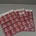 Maroon Graduation Party Favors Stickers, Class of 2024 Graduation Envelope Seals, Candy Stickers 120 total