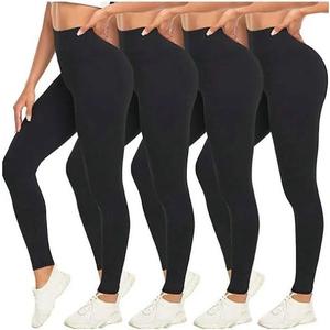 Women's High-Waisted Soft Yoga Pants, Size XL