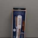 Conair Double Ceramic Flat Iron, 1 1/2-inch Wet-to-Dry Hair Straightener (White)