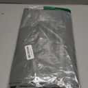 2 Pack Over the Door Hanging Vinyl Organizer Embroidery Stabilizer Holder Purse Storage for Closet Bath Towel Hanger Scarf Container 5 Large Pockets (One Side)