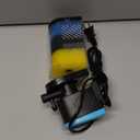 AquaMiracle Aquarium Filter 3-Stage in-Tank Filter Internal Fish Tank Filter Turtle Filter for 40-70 Gallon Fish Tanks with Dual Water Outlet & Aeration