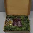 Suncalla 17 Extra Long Christmas Artificial Cedar Pine Cypress Garland with Ribbons and Bells Christmas Real Touch Pine Decorations for Stairs Indoor Outdoor Wall Table Mantel Fireplace Xmas Decor