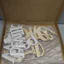 Large Gender Reveal Party Decor for Backdrop Decals Wooden He or She What Will Baby Be Balloon Arch Decor Babys Shower Sign Colorable Baby Gender Girl or Boy Party Decals Pregnancy Banner Photo Props