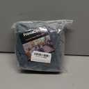 PrinceDeco Velvet Round Saucer Chair Cover (Slipcover Only) High Stretch Papasan Chair Cushion Cover Removable Furniture Protector for Living Room Washable,Fits 29-37 inch, Medium, Stone Blue