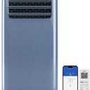 TOSOT 11,500 BTU (8,000 BTU SACC) Portable Air Conditioner WiFi Control, 3-in-1 Portable AC, Dehumidifier, Fan for Large Rooms Up to 400 sq ft, Easy Installation, AOMI Series, Steel Blue