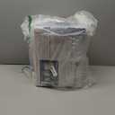 Luxury Goose Feather Down Pillow, 3-Chamber 5 Star Hotel Pillow for Deep Sleep, Soft Bed Pillows for Neck Pain Relief, Perfect for Side, Back Sleepers, 100% Cotton Shell (1 Pack,King(20"x36"))