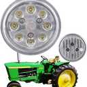 Par36 24W LED Sealed Hi-Lo LED Work Light Tractor Bulb RE25126 Compatible with Tractor John Deere 9200 RE AR48723, AR85263,AR85264,AR93335,RE10962,RE10963,RE19081,RE19082,RE25126