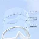 Unisex Swimming Goggles With a Hard Case for Men and Women Anti-Fog No Leak Mirror/Non-Mirror Lens