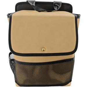 Craedli Foldable Car Backseat Organizer Shoe Storage Box Hanging Bag(Beige)