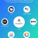 Govee Floor Lamp 2, RGBIC, Warm Cool White LED,Compatible with SmartThings, Matter, Alexa, 1725lm, Music Sync, Scene Modes, Smart Floor Lamp for Living Room, Bedroom, Silver(1 Pack)